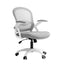 Office Chair Mesh Computer Desk Chairs Mid Back Work Home Study Grey