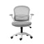 Office Chair Mesh Computer Desk Chairs Mid Back Work Home Study Grey