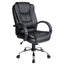 Executive PU Leather Office Desk Computer Chair - Black