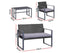 Gardeon 4pcs Outdoor Lounge Setting Sofa Set Garden Patio Table Chairs