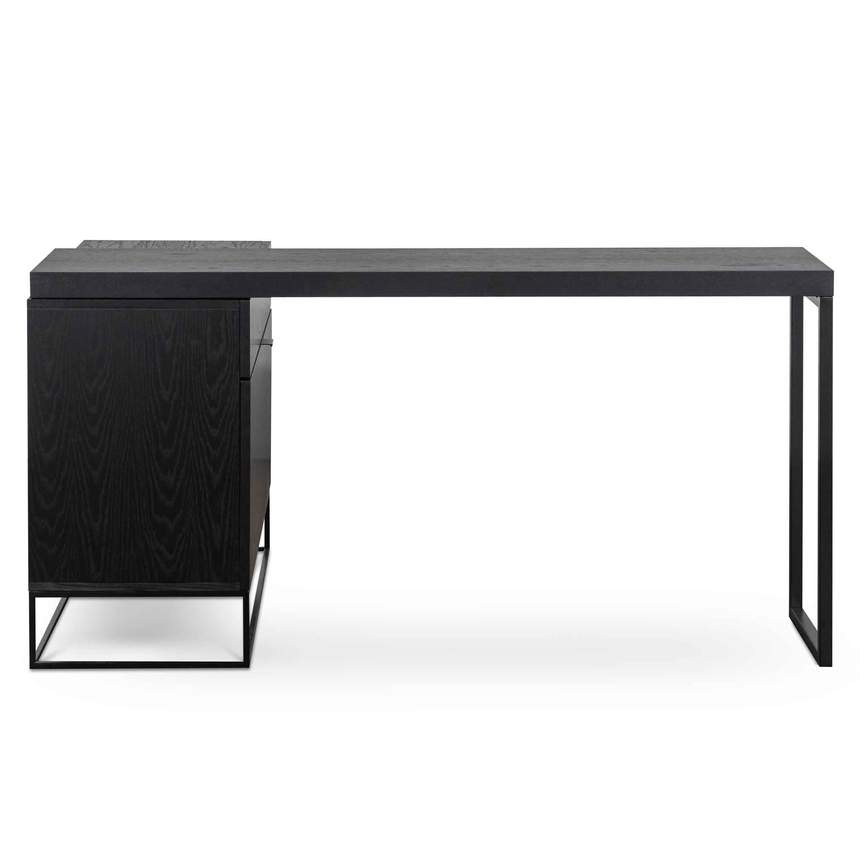 Extendable Home Office Desk - Black