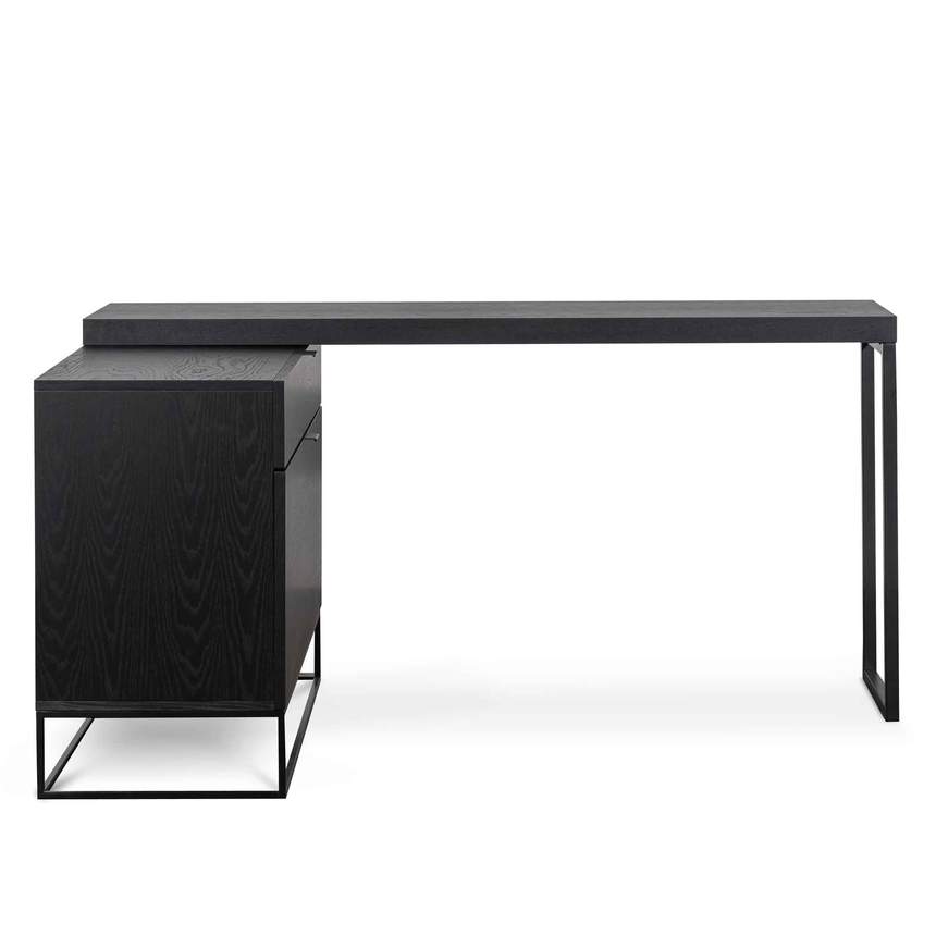 Extendable Home Office Desk - Black