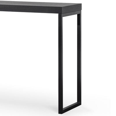 Extendable Home Office Desk - Black