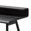 Wooden Home Office Desk - Full Black