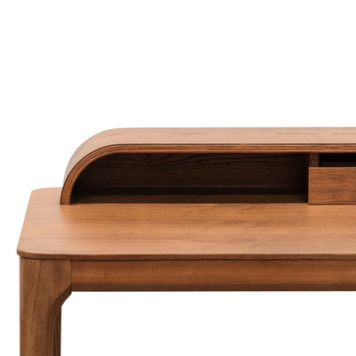 Wooden Home Office Desk - Walnut