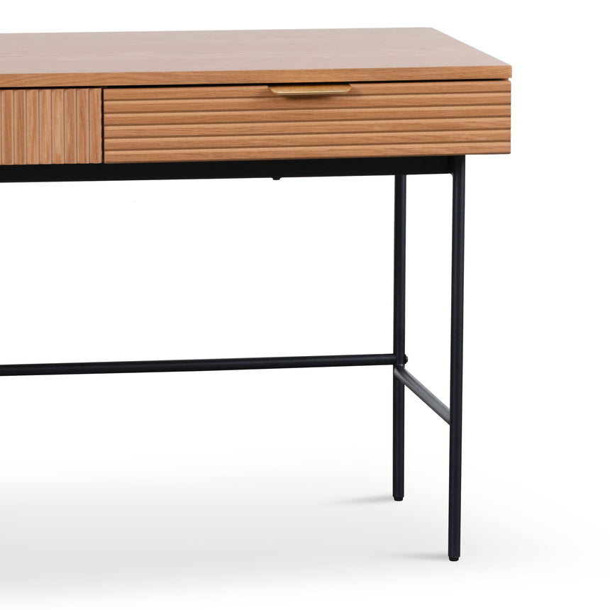 Home Office Desk - Dark Oak