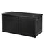 Gardeon Outdoor Storage Box Container Garden Toy Indoor Tool Chest Sheds 270L Black