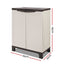 Giantz Outdoor Half Size Adjustable Cupboard