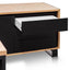 2.3m Right Return Office Desk - Natural