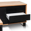 2.3m Right Return Office Desk - Natural