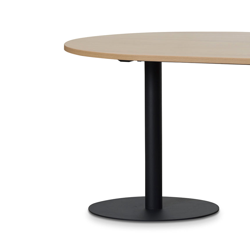 3m Oval Meeting Table - Natural