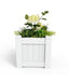 New PVC Planter Box White