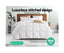 Bedding Goose Down Feather Quilt Cover Duvet 800GSM Winter Doona White King