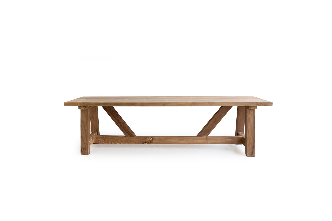 Reclaimed Teak Farmhouse Bench Seat- 2.6m