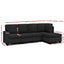 Artiss Sofa Lounge Set 5 - Dark Grey