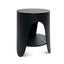 Round Side Table - Full Black