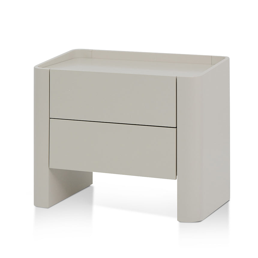 Bedside Table - Light Grey