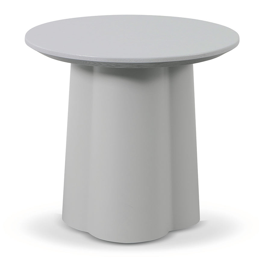 Round Side Table - Light Grey