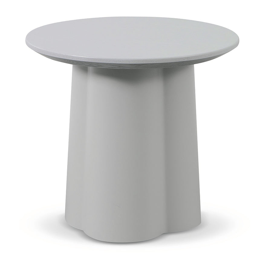 Round Side Table - Light Grey