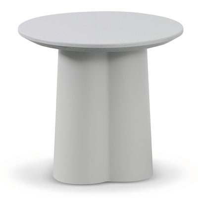 Round Side Table - Light Grey