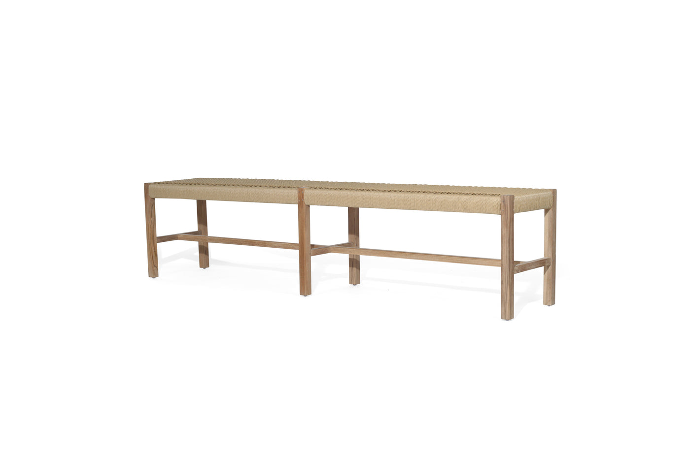 Texan Bench Seat - Sand - Close Weave -2m