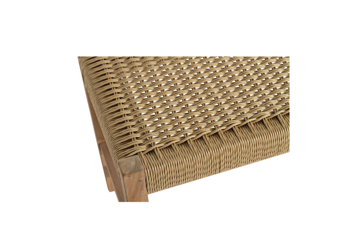 Texan Bench Seat - Sand - Close Weave -2m