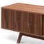 2.1m TV Entertainment Unit - Walnut