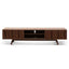 2.1m TV Entertainment Unit - Walnut