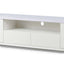 2m Veneer Top Entertainment TV Unit - Two Tone White