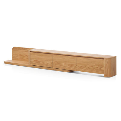 ExpandableTV Entertainment Unit - Natural Oak