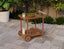 Imola Outdoor Bar Cart - Terracotta