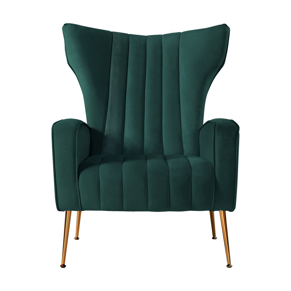 Armchair Lounge Chairs Accent Armchairs Chair Velvet Sofa Green Seat