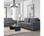 Brooks 3 Seater Fabric Sofa Elephant Grey