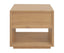 Oscar 1 Drawer Bedside Table (Natural)