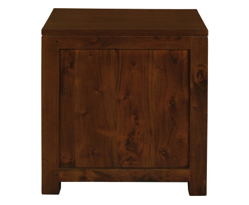 Amsterdam 2 Drawer Bedside Table (Mahogany)