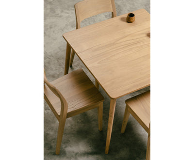 Nobu Oak Dining Table 90 x 90cm (Natural)