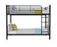 Kingston Slumber 2in1 King Single Metal Bunk Bed Frame, with Modular Design, Dark Matte Grey