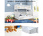 KINGSTON SLUMBER Bunk Bed Frame Modular Single White Wood Kids Double Deck Twin