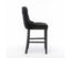 6X Velvet Bar Stools with Studs Trim Wooden Legs Tufted Dining Chairs Kitchen