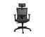 EKKIO Zorae - Office Chair (Black) EK-OC-100-SQ / EK-OC-100-BST