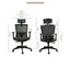 EKKIO Zorae - Office Chair (Black) EK-OC-100-SQ / EK-OC-100-BST