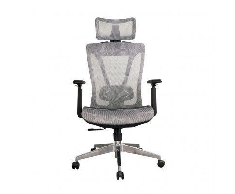 EKKIO Byron - Office Chair (Silver) EK-OC-103-SQ / EK-OC-103-BST