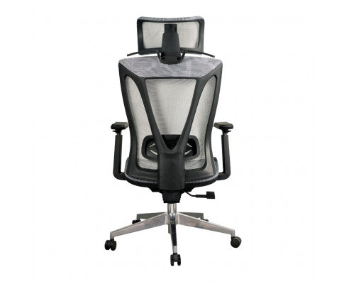 EKKIO Byron - Office Chair (Silver) EK-OC-103-SQ / EK-OC-103-BST