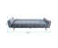 Sarantino Ava 3-seater Tufted Velvet Sofa Bed By Sarantino - Light Grey