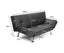 Sarantino Brooklyn Sofa Bed Lounge Faux Leather Couch Futon Furniture Adjustable Suite Gr