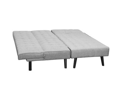 Sarantino 3-seater Corner Sofa Bed With Lounge Chaise Couch Furniture Light Grey