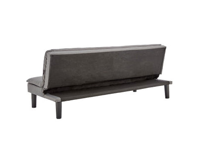 Sarantino 3 Seater Modular Faux Linen Fabric Sofa Bed Couch -Dark Grey