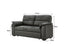 Sarantino Faux Leather Sofa Bed Couch Lounge - Black