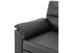 Sarantino Faux Leather Sofa Bed Couch Lounge - Black