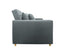 Sarantino Suri 3-in-1 Convertible Sofa Chair Bed - Airforce Blue